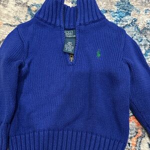Polo by Ralph Lauren Kids Blue Sweater